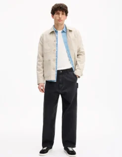 Jas col chemise - beige
