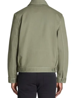 Jas col chemise - groen