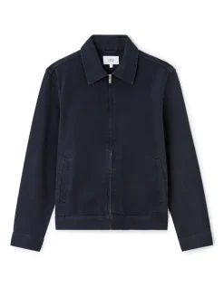 Jas col chemise - marine