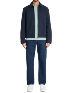 Jas col chemise - marine
