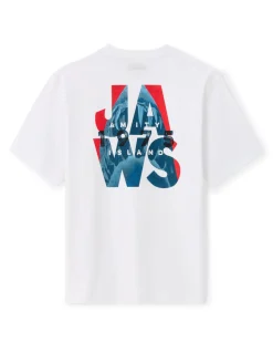 JAWS - Wit T-shirt