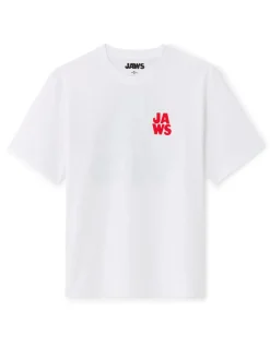 JAWS - Wit T-shirt