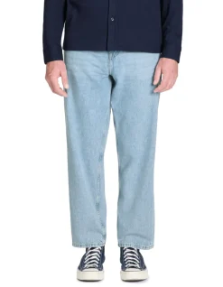 Jean baggy 100% katoen c75 - lichtblauw