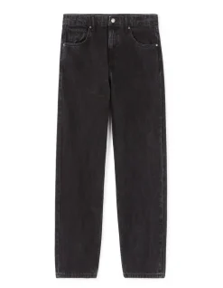Jean baggy 100% katoen c75 - zwart