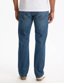 Jean regular 100% katoen stretch c5 3 lengtes - denim