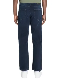 Jean regular katoen stretch c5 3 lengtes - marine