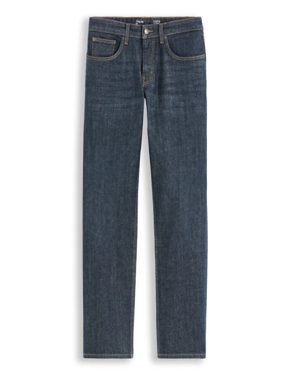Jean regular stretch C5 3 lengtes - raw