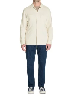 Jean straight 100% katoen stretch c15 3 lengtes - denim