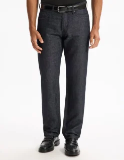 Jean straight katoen gemengd C15 - blauw