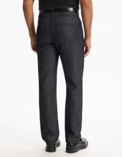 Jean straight katoen gemengd C15 - blauw