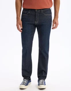 Jean Straight Powerflex - Donkerblauw