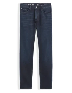 Jean straight stretch C15 3 lengtes - marine