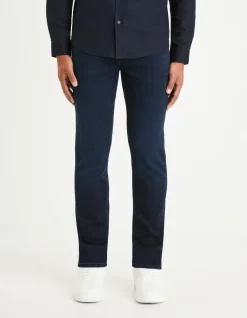 Jean straight stretch C15 3 lengtes - marine