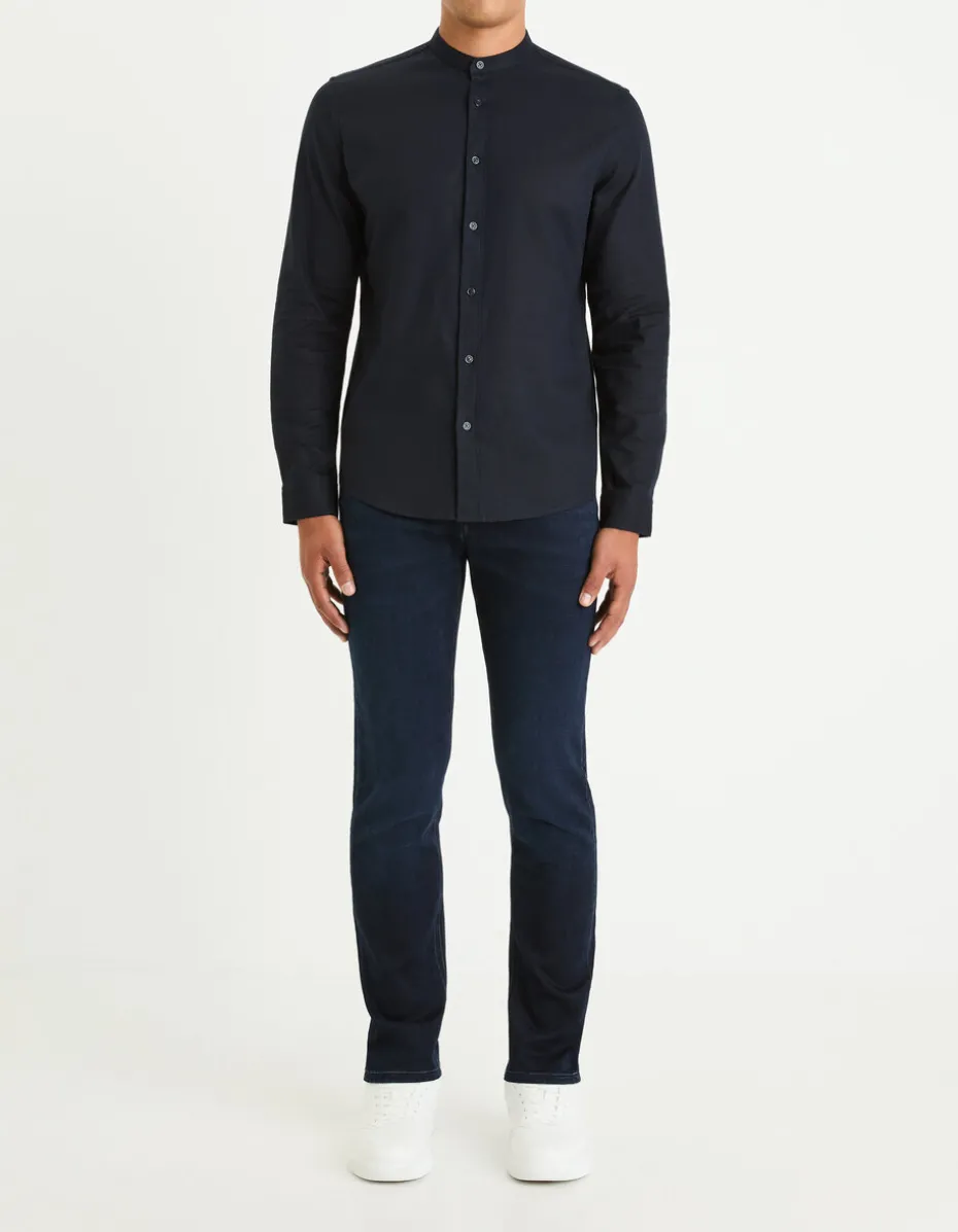 Jean straight stretch C15 3 lengtes - marine