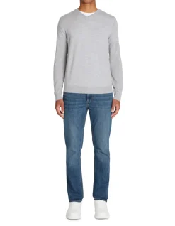 Jean straight stretch C15 - blauw
