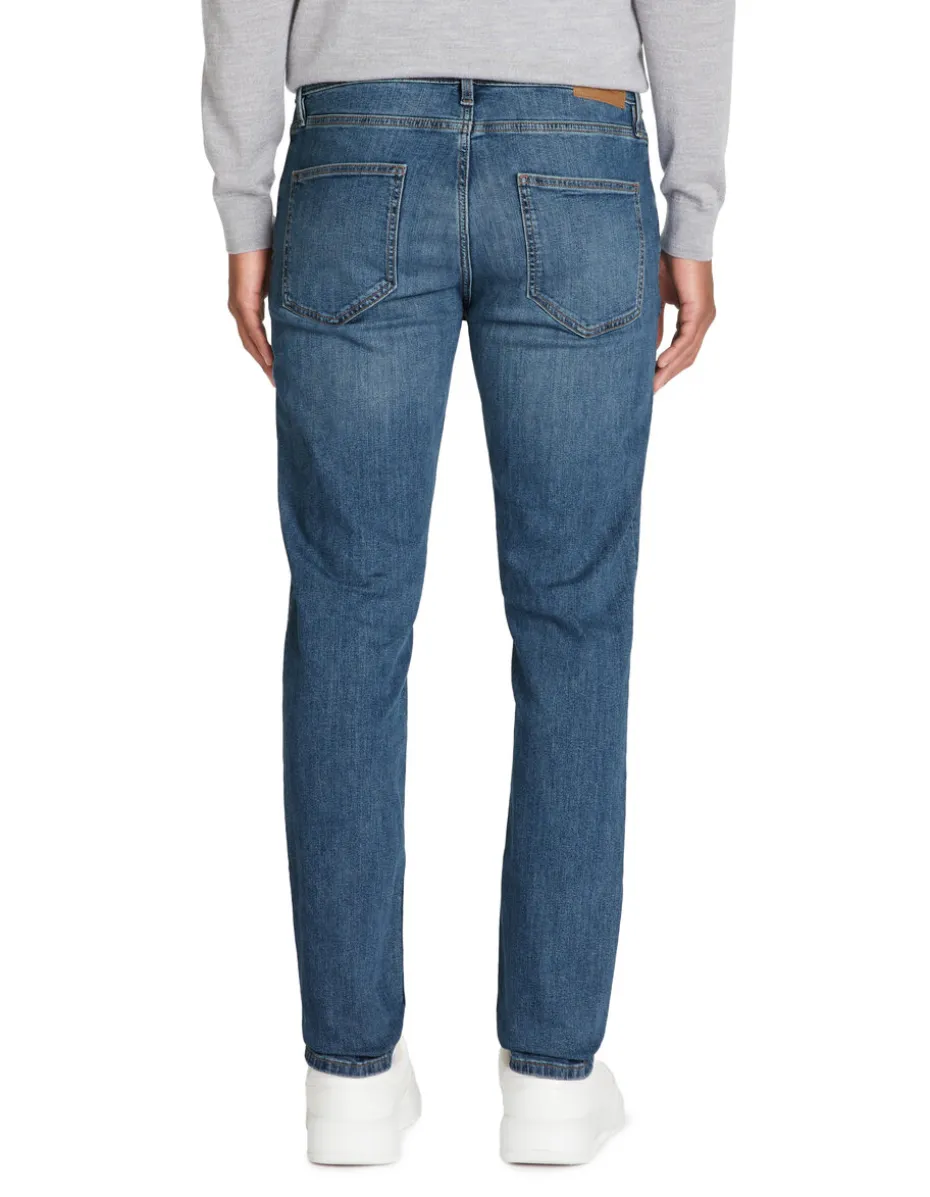 Jean straight stretch C15 - blauw