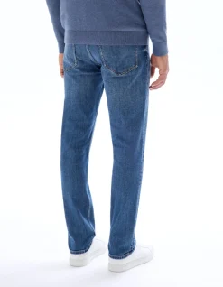 Jean straight stretch C15 3 lengtes - Blauw