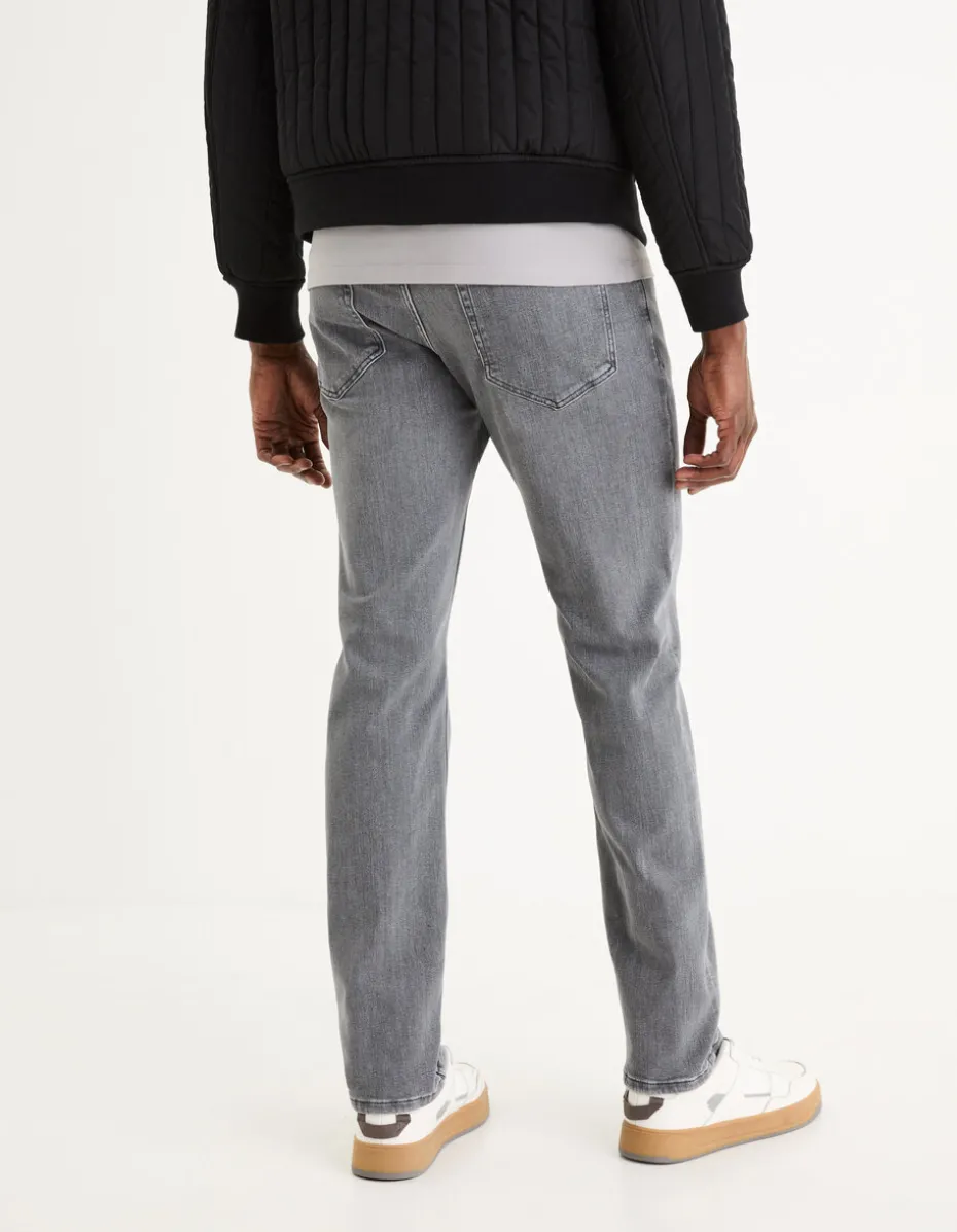 Jean straight stretch C15 3 lengtes - grijs