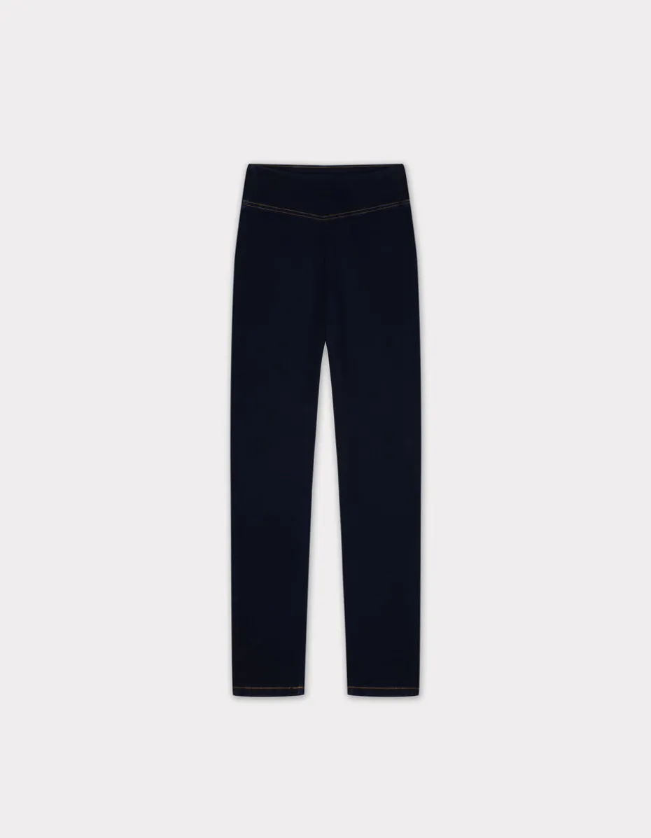 Jegging met hoge taille - raw