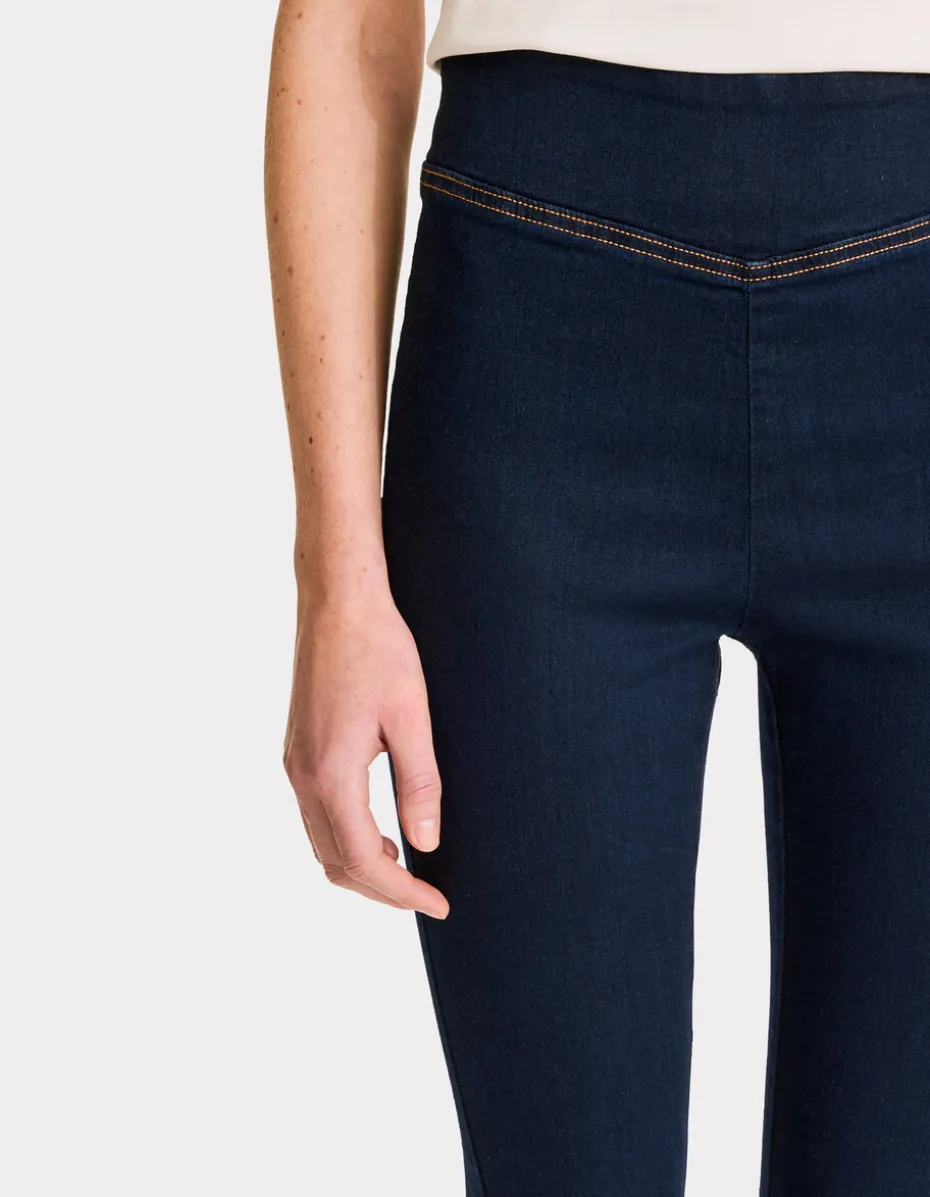 Jegging met hoge taille - raw