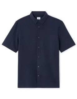 Jerseyshirt regular fit - marineblauw