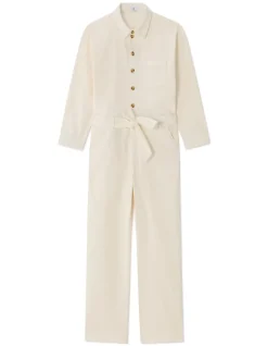 Jumpsuit - ecru