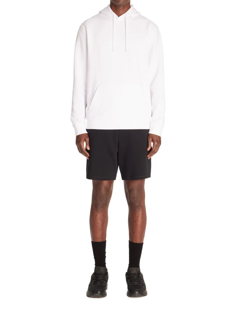 Katoenen hoodie - wit