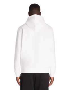 Katoenen hoodie - wit