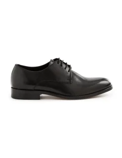 Leren derbies - Zwart