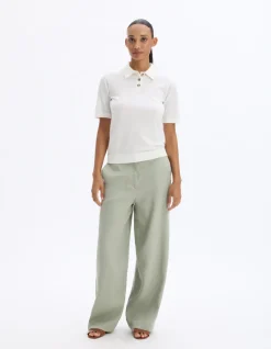 Linnen broek - groen