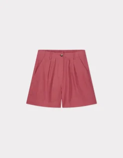 Linnen shorts - roze