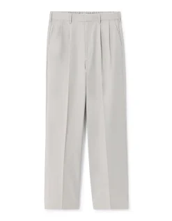 Loose pantalon 100% katoen - grijs