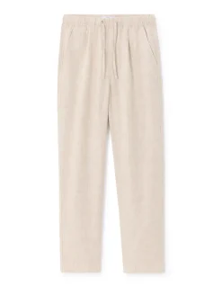 Loose pantalon 100% lin - ecru