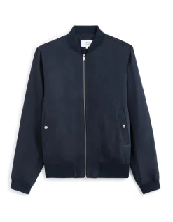 Lyocell en linnen mix bomber