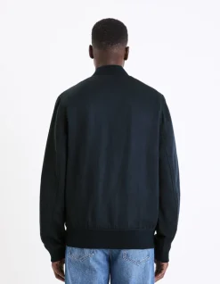 Lyocell en linnen mix bomber