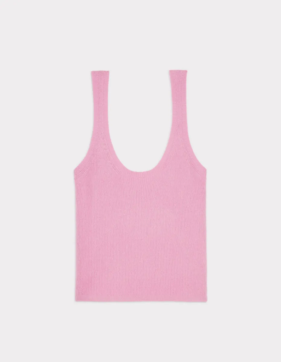 Mesh tanktop - roze