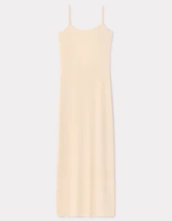 Modal bodycon jurk - beige