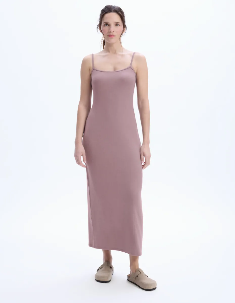 Modal bodycon jurk - paars