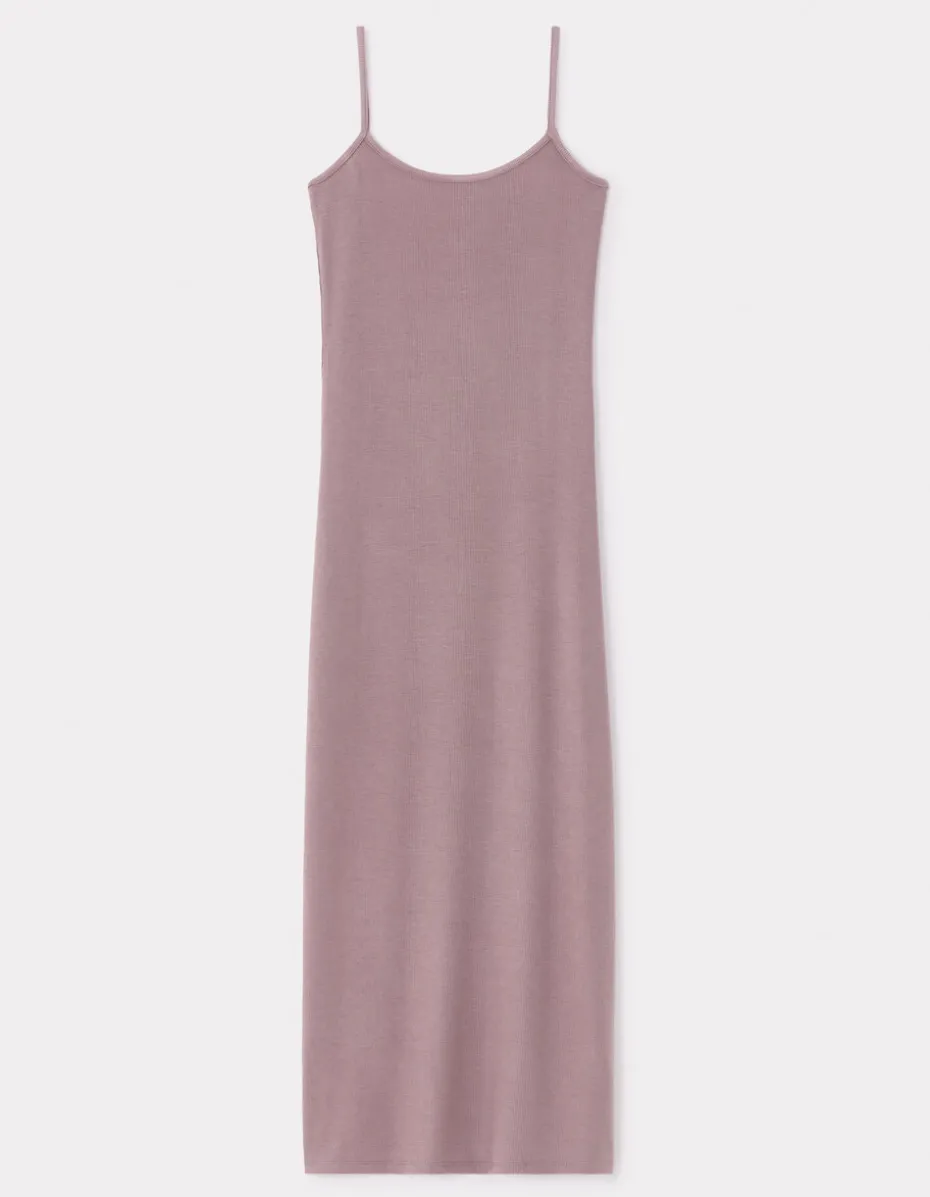 Modal bodycon jurk - paars