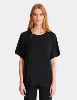 Modal T-shirt - zwart
