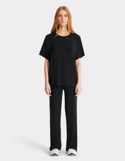 Modal T-shirt - zwart