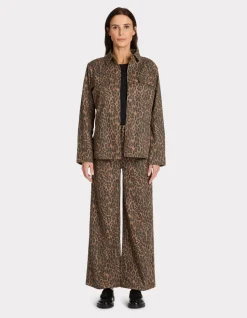 Multi-pocket jas - luipaard