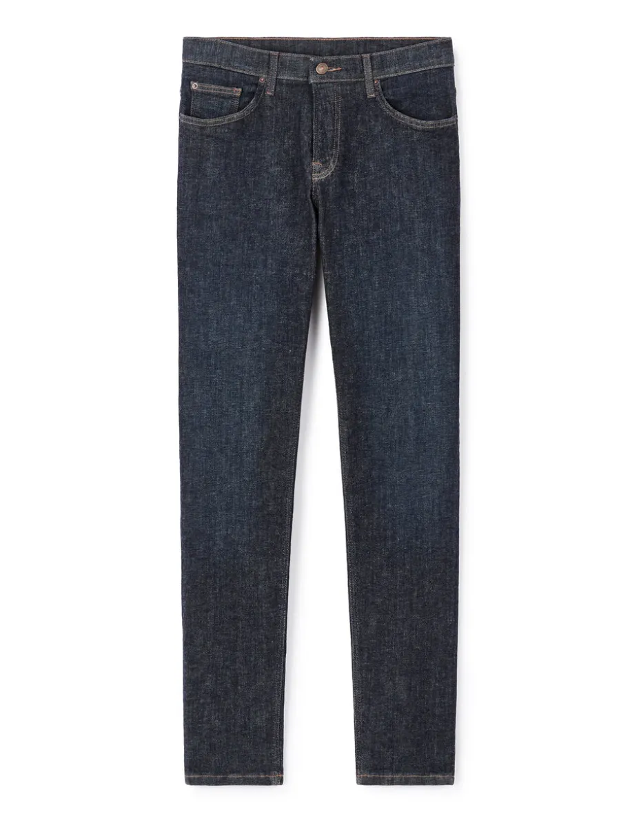 nl Jean slim C25 powerflex - donkerblauw