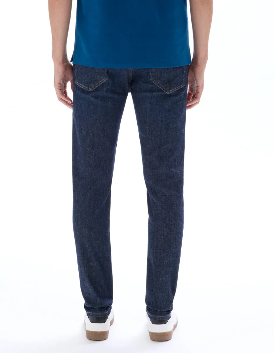 nl Jean slim C25 powerflex - donkerblauw