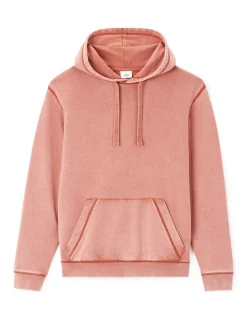 Oversized hoodie 100% katoen - rood