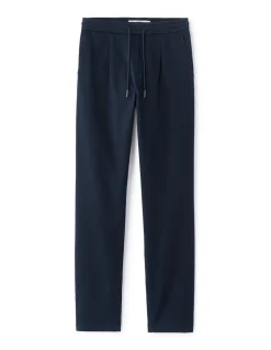 Pantalon 24H straight in lyocellmix - marine