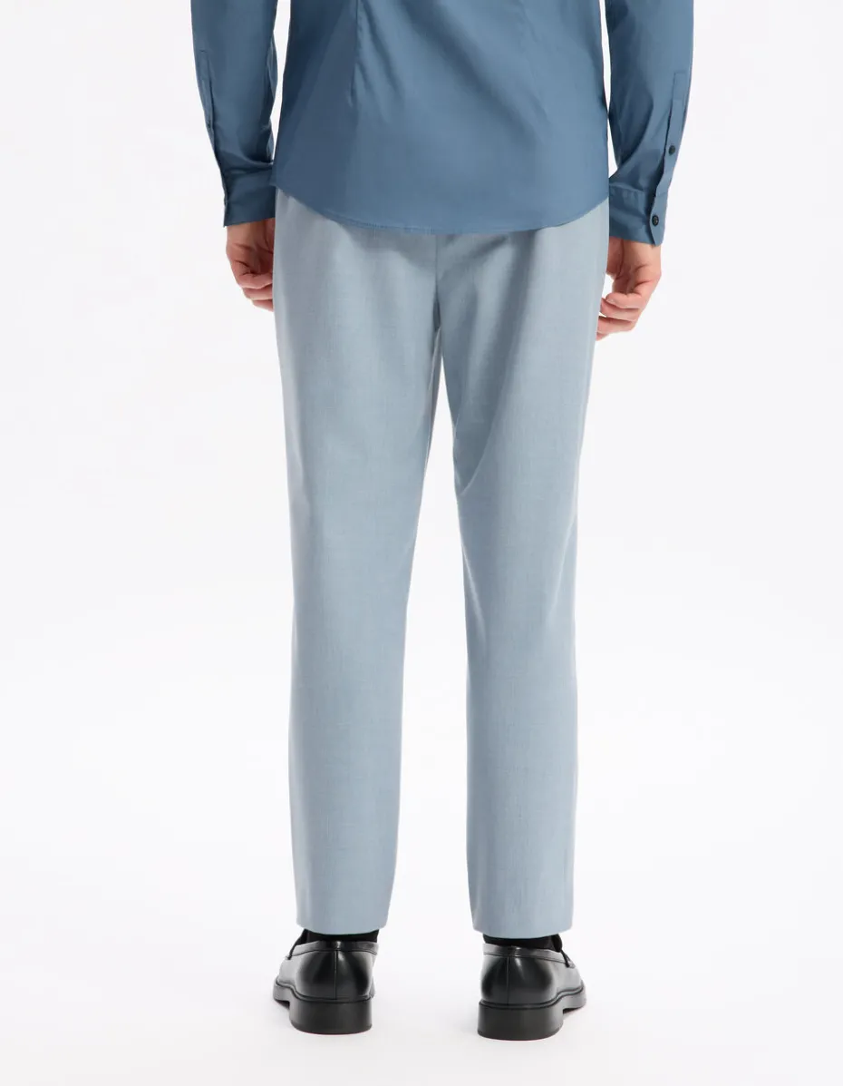 Pantalon 24H stretch - lichtblauw