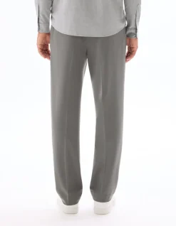 Pantalon 24u loose stretch - grijs