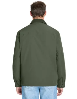 Parka met kraag - kaki