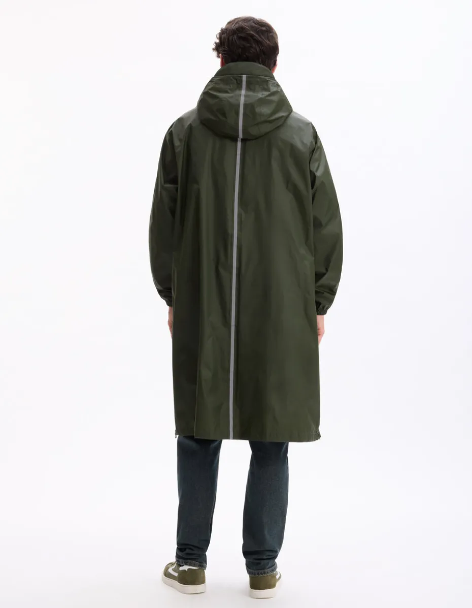 Parka met vaste capuchon - kaki